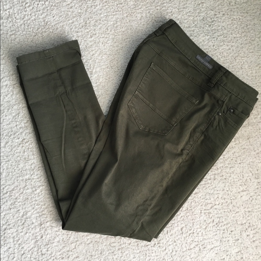Lauren Conrad Skinny Olive Green Pants size 10